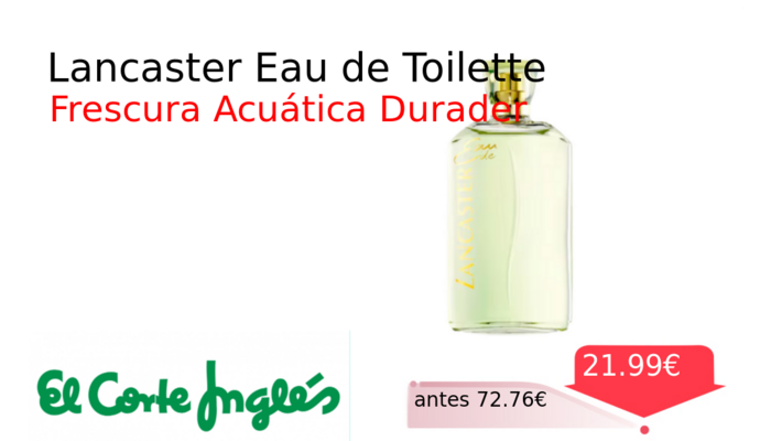 Lancaster Eau de Toilette
