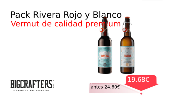 Pack Rivera Rojo y Blanco