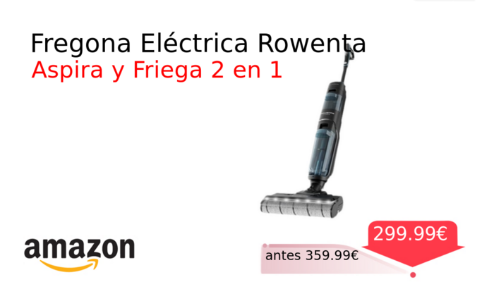 Fregona Eléctrica Rowenta