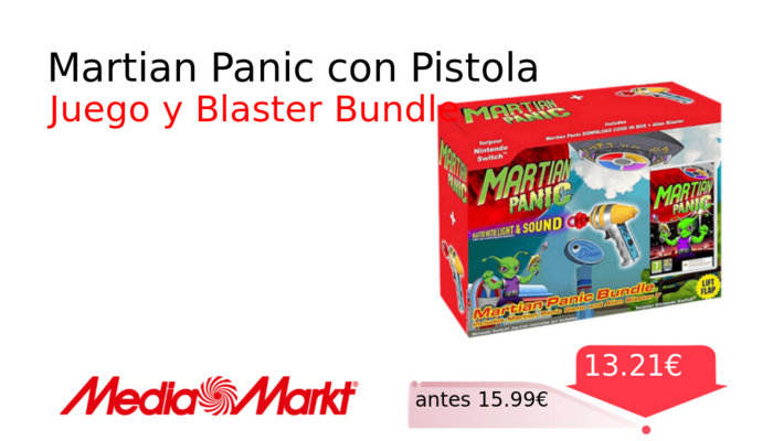 Martian Panic con Pistola