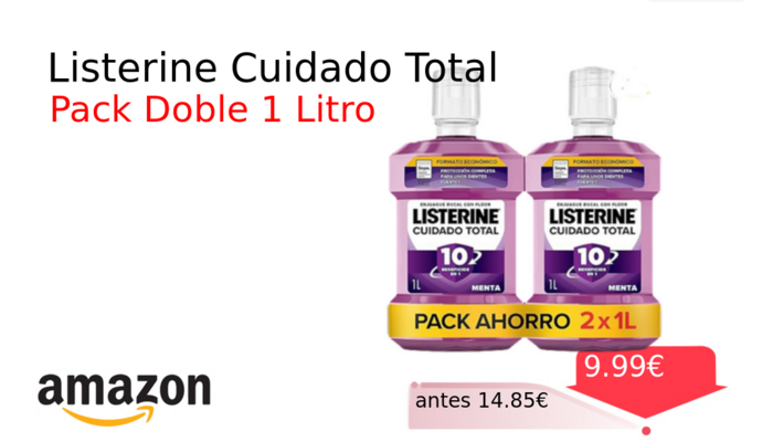 Listerine Cuidado Total