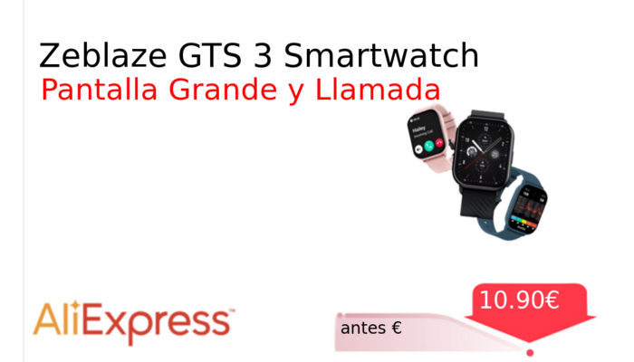 Zeblaze GTS 3 Smartwatch