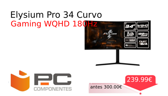 Elysium Pro 34 Curvo