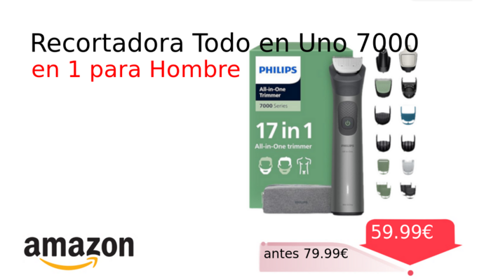 Recortadora Todo en Uno 7000