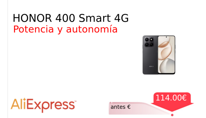 HONOR 400 Smart 4G
