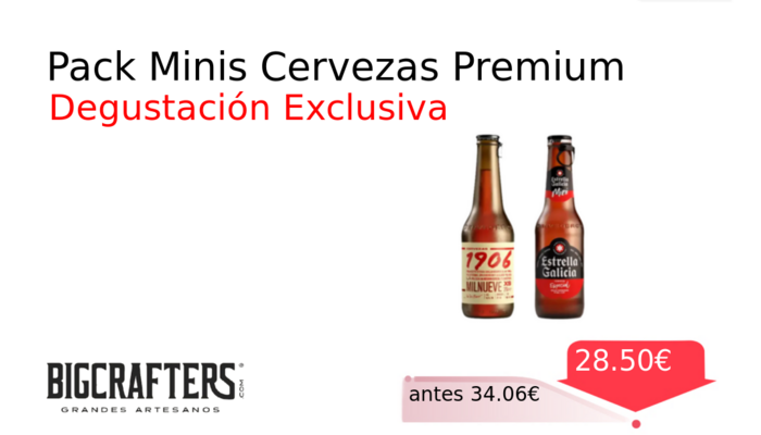 Pack Minis Cervezas Premium