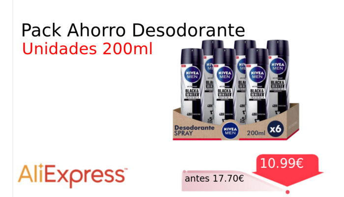 Pack Ahorro Desodorante