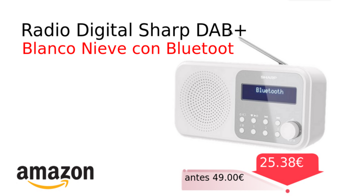 Radio Digital Sharp DAB+
