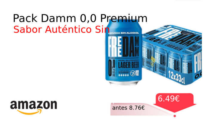 Pack Damm 0,0 Premium