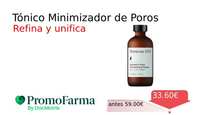 Tónico Minimizador de Poros