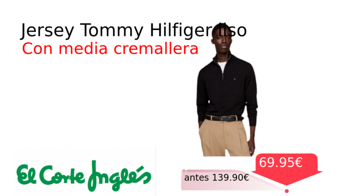 Jersey Tommy Hilfiger liso