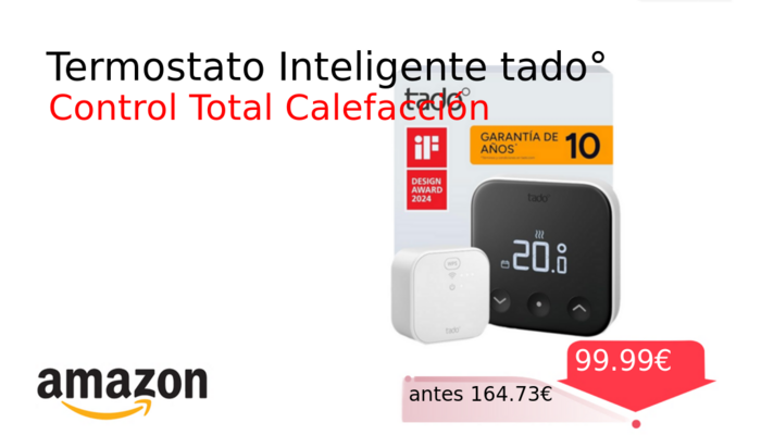 Termostato Inteligente tado°