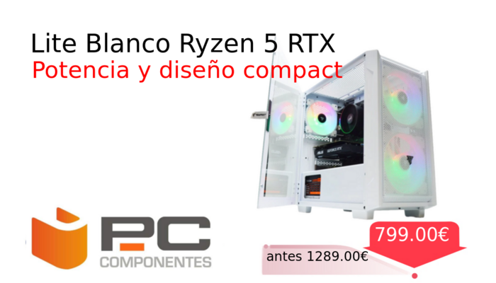 Lite Blanco Ryzen 5 RTX