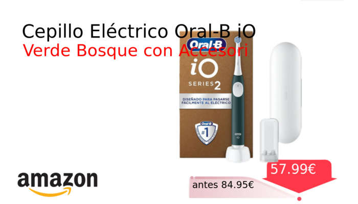 Cepillo Eléctrico Oral-B iO