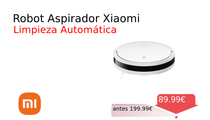 Robot Aspirador Xiaomi