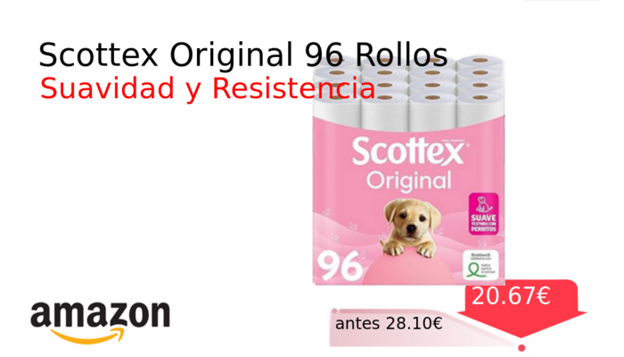 Scottex Original 96 Rollos