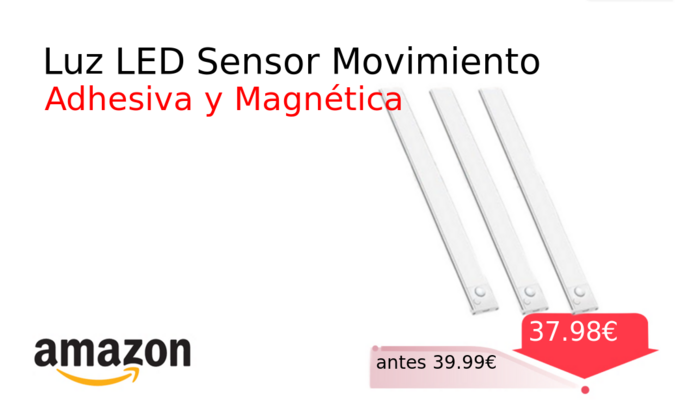 Luz LED Sensor Movimiento