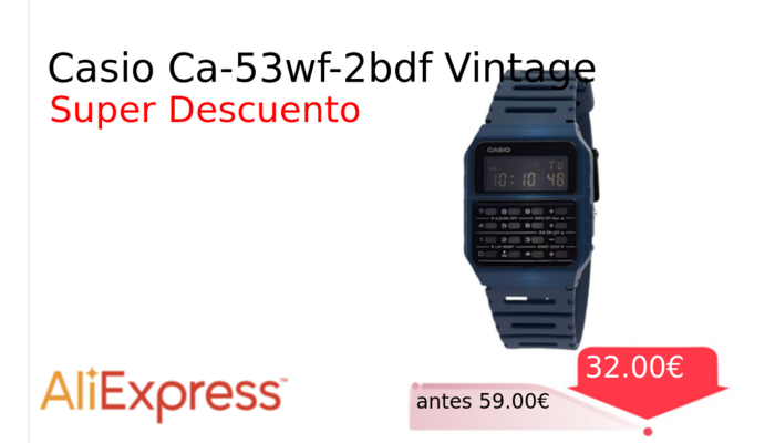 Casio Ca-53wf-2bdf Vintage