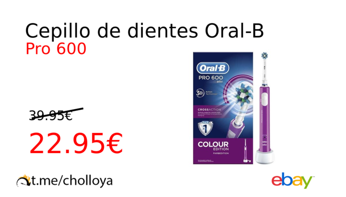 Cepillo de dientes Oral-B