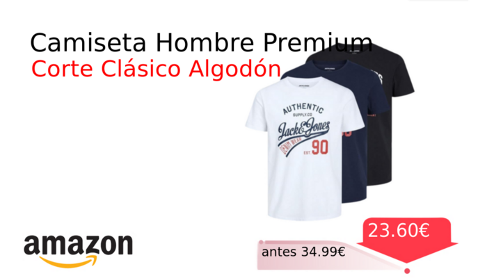 Camiseta Hombre Premium