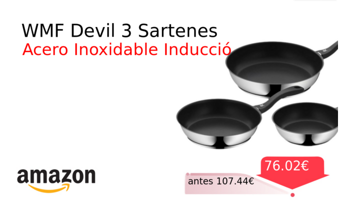 WMF Devil 3 Sartenes