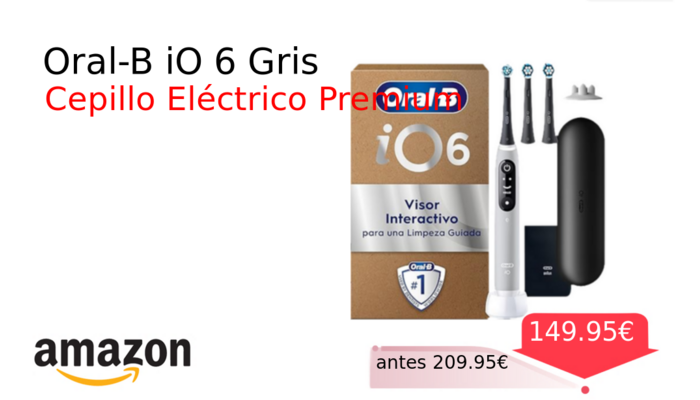 Oral-B iO 6 Gris