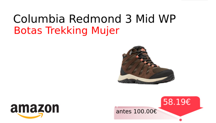 Columbia Redmond 3 Mid WP