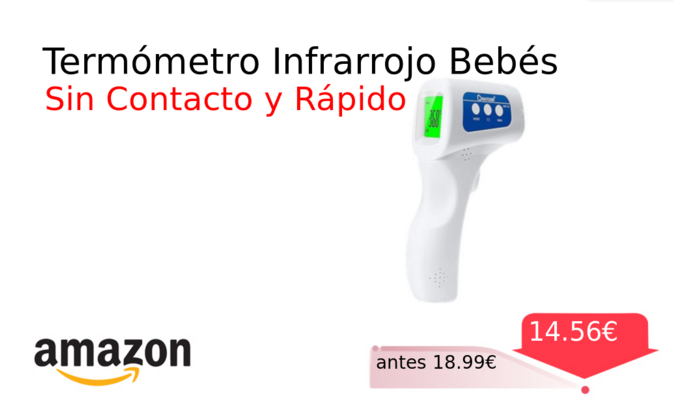 Termómetro Infrarrojo Bebés