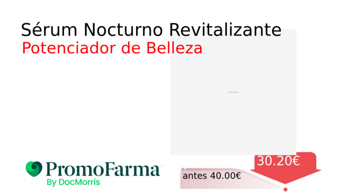 Sérum Nocturno Revitalizante