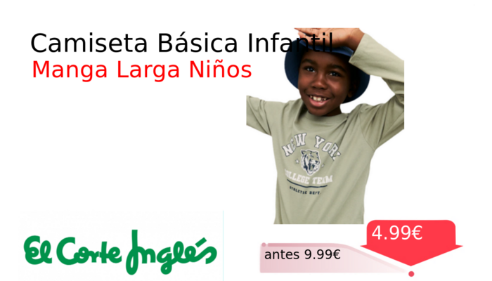 Camiseta Básica Infantil