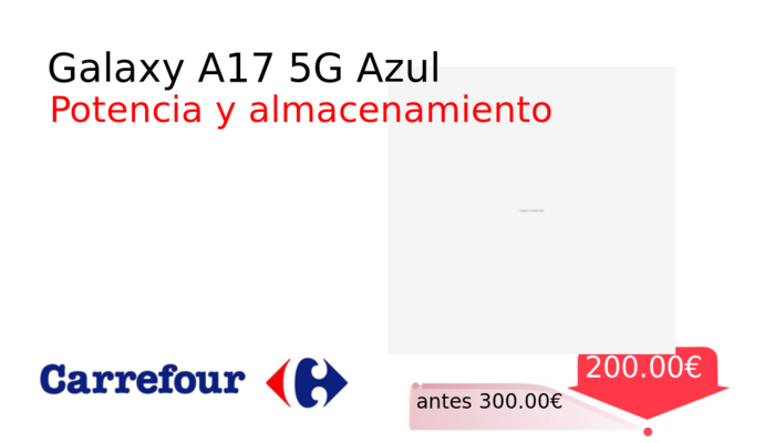 Galaxy A17 5G Azul