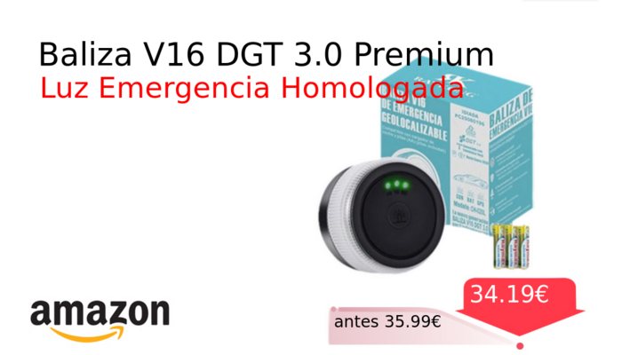 Baliza V16 DGT 3.0 Premium