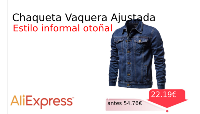 Chaqueta Vaquera Ajustada
