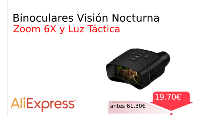 Binoculares Visión Nocturna