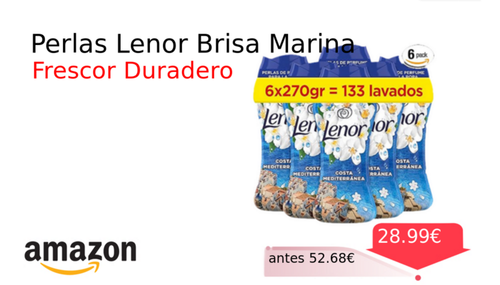 Perlas Lenor Brisa Marina
