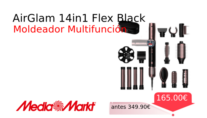 AirGlam 14in1 Flex Black