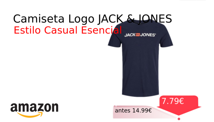 Camiseta Logo JACK & JONES