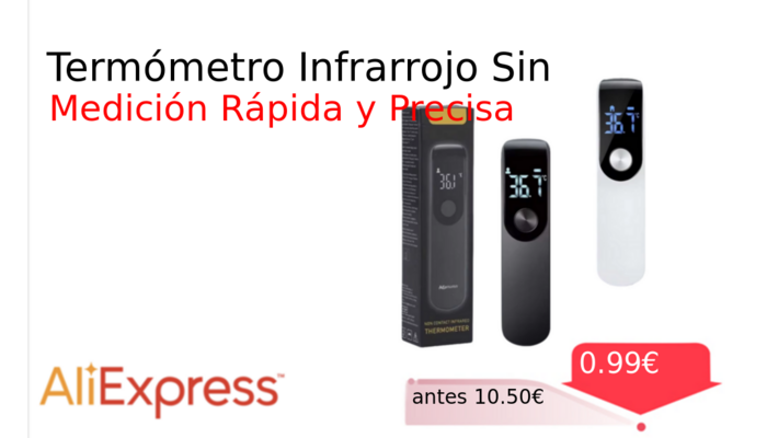 Termómetro Infrarrojo Sin