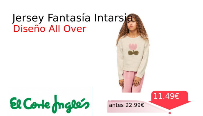 Jersey Fantasía Intarsia