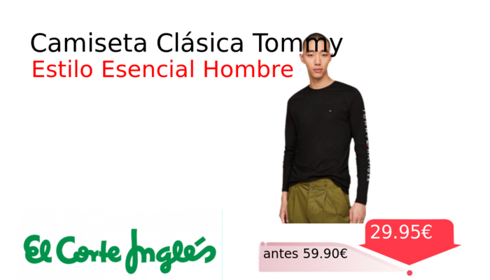 Camiseta Clásica Tommy