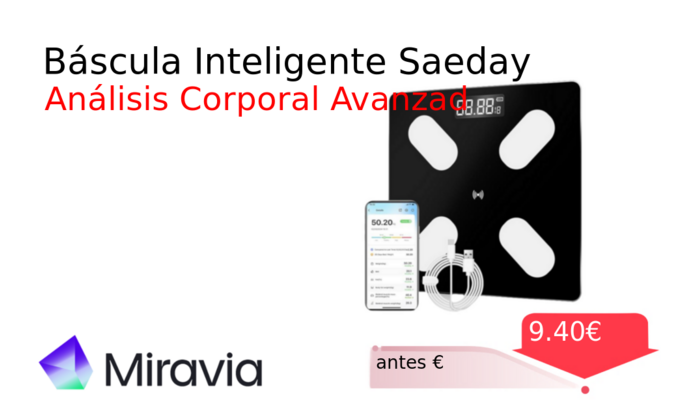 Báscula Inteligente Saeday