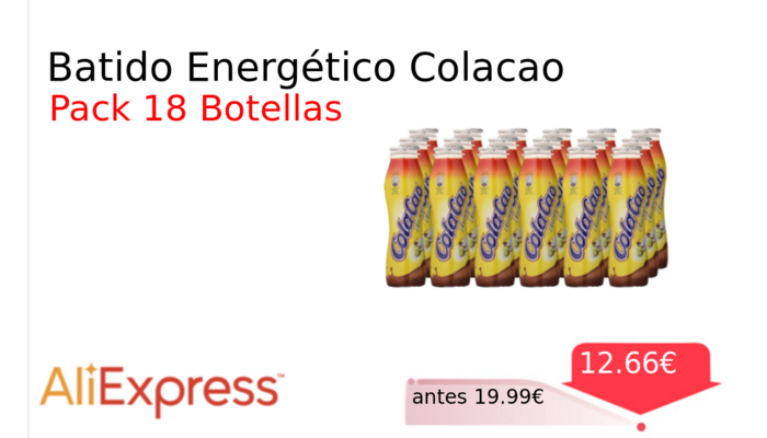 Batido Energético Colacao