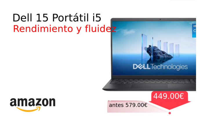Dell 15 Portátil i5