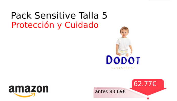 Pack Sensitive Talla 5