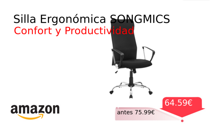 Silla Ergonómica SONGMICS