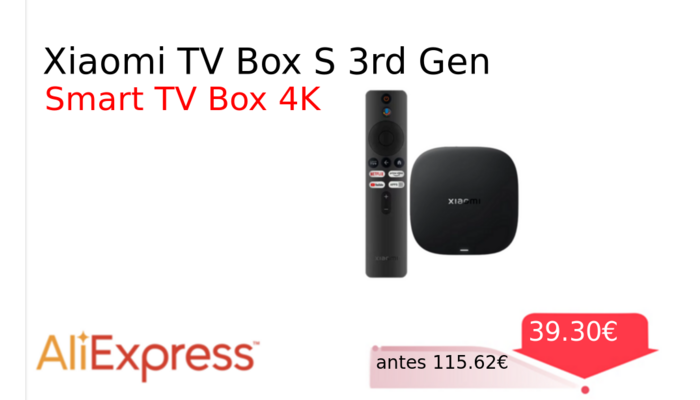 Xiaomi TV Box S 3rd Gen