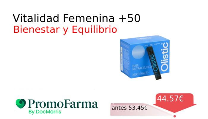 Vitalidad Femenina +50