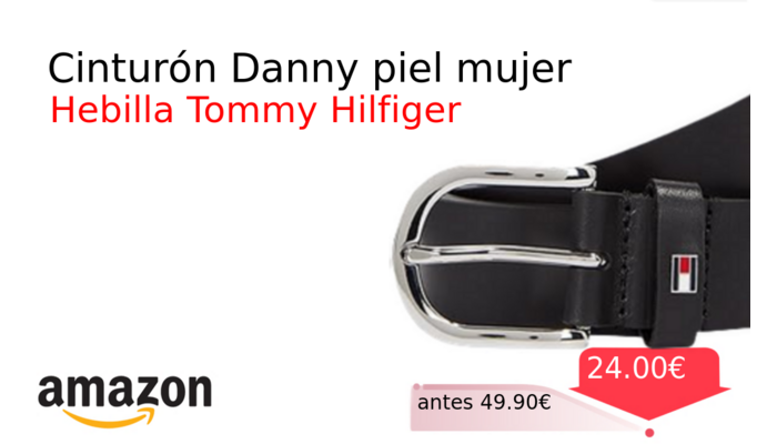 Cinturón Danny piel mujer