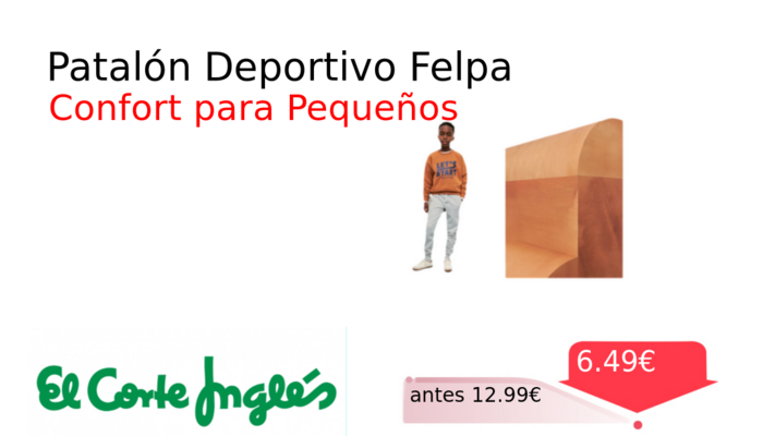 Patalón Deportivo Felpa