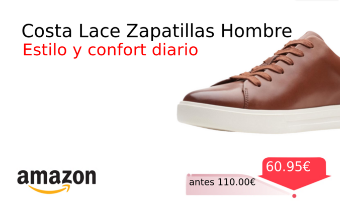 Costa Lace Zapatillas Hombre